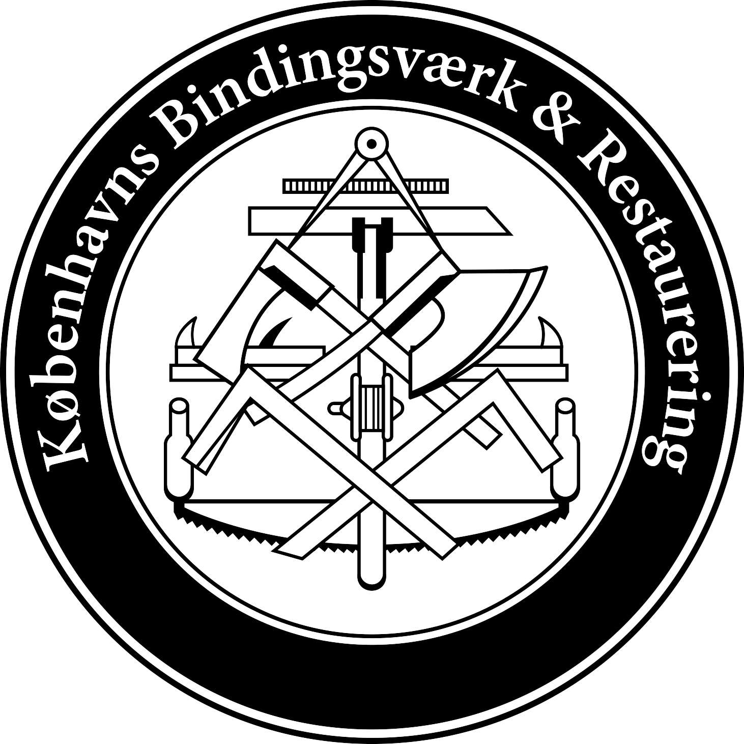 københavns bindingsværk & restaurering logo black
